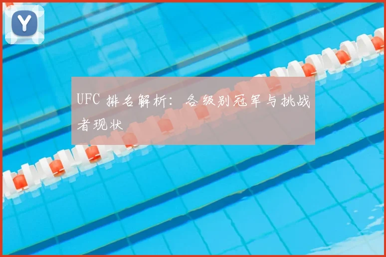 UFC 排名解析：各级别冠军与挑战者现状